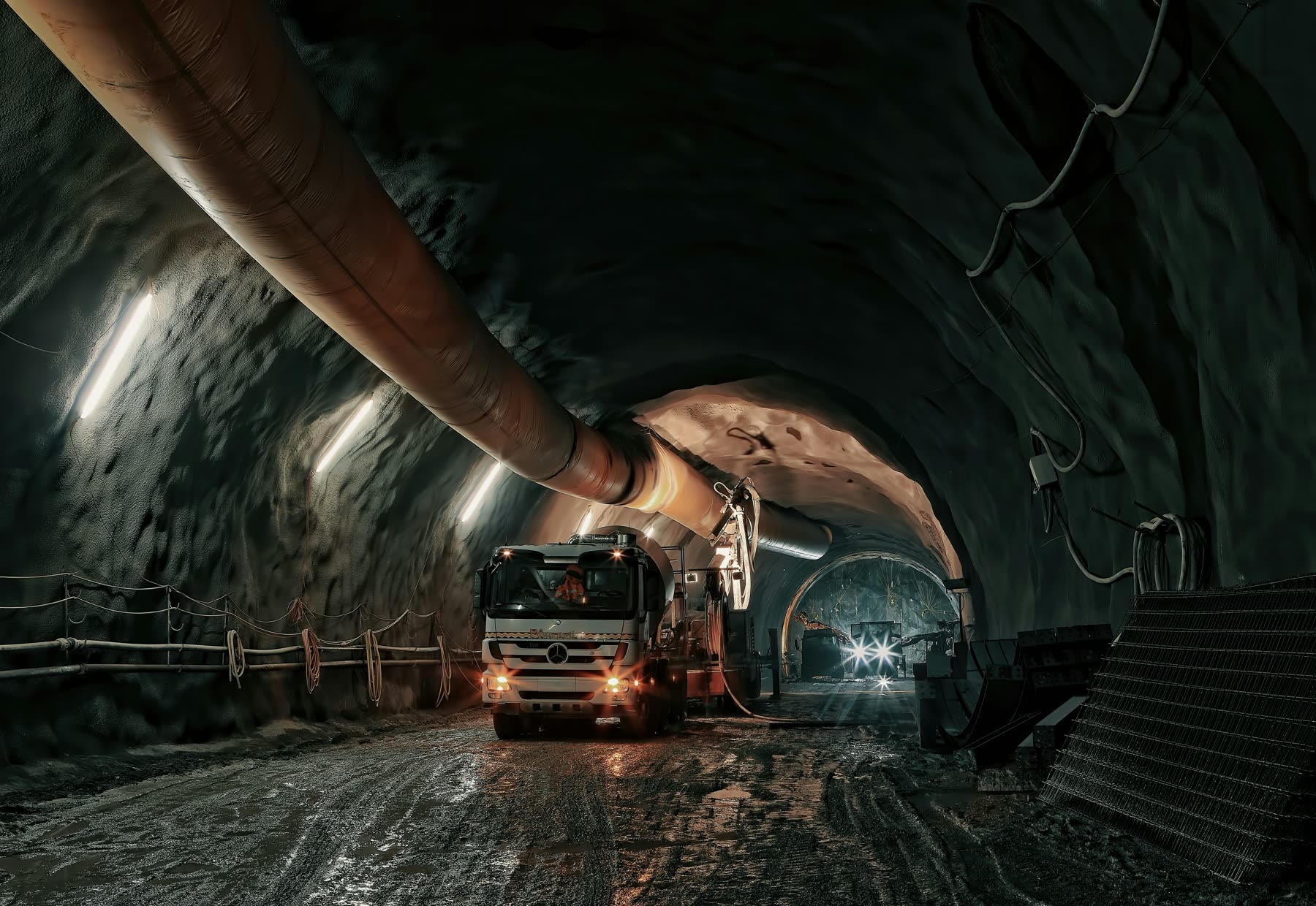 Modern underground mine
